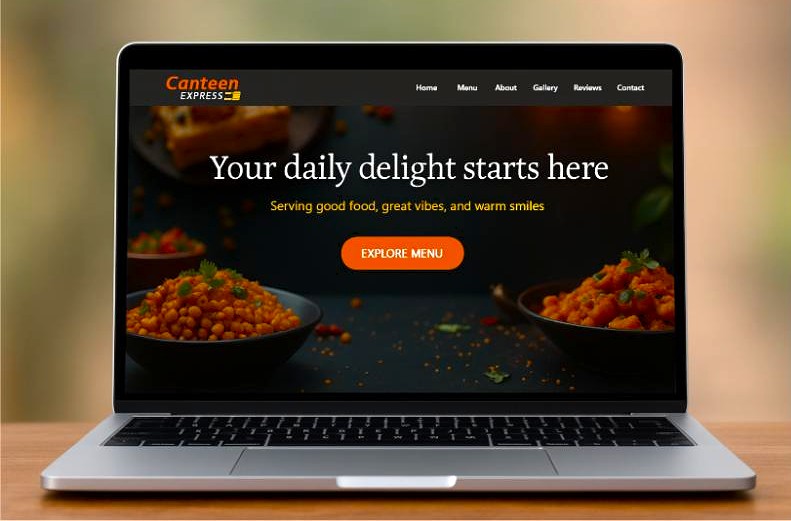 CanteenExpress Management System Project Image