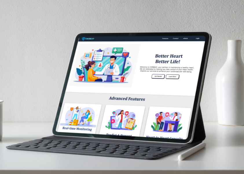 CorBeat Heart Disease Predictor Project Image